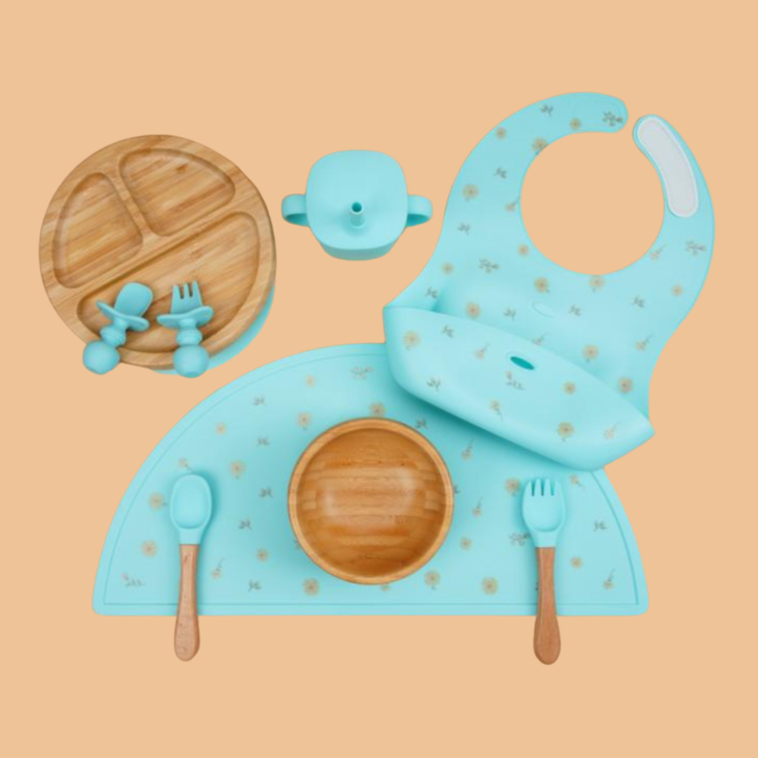 PACK DE BAMBÚ: PLATO DE BAMBÚ & ACCESORIOS
