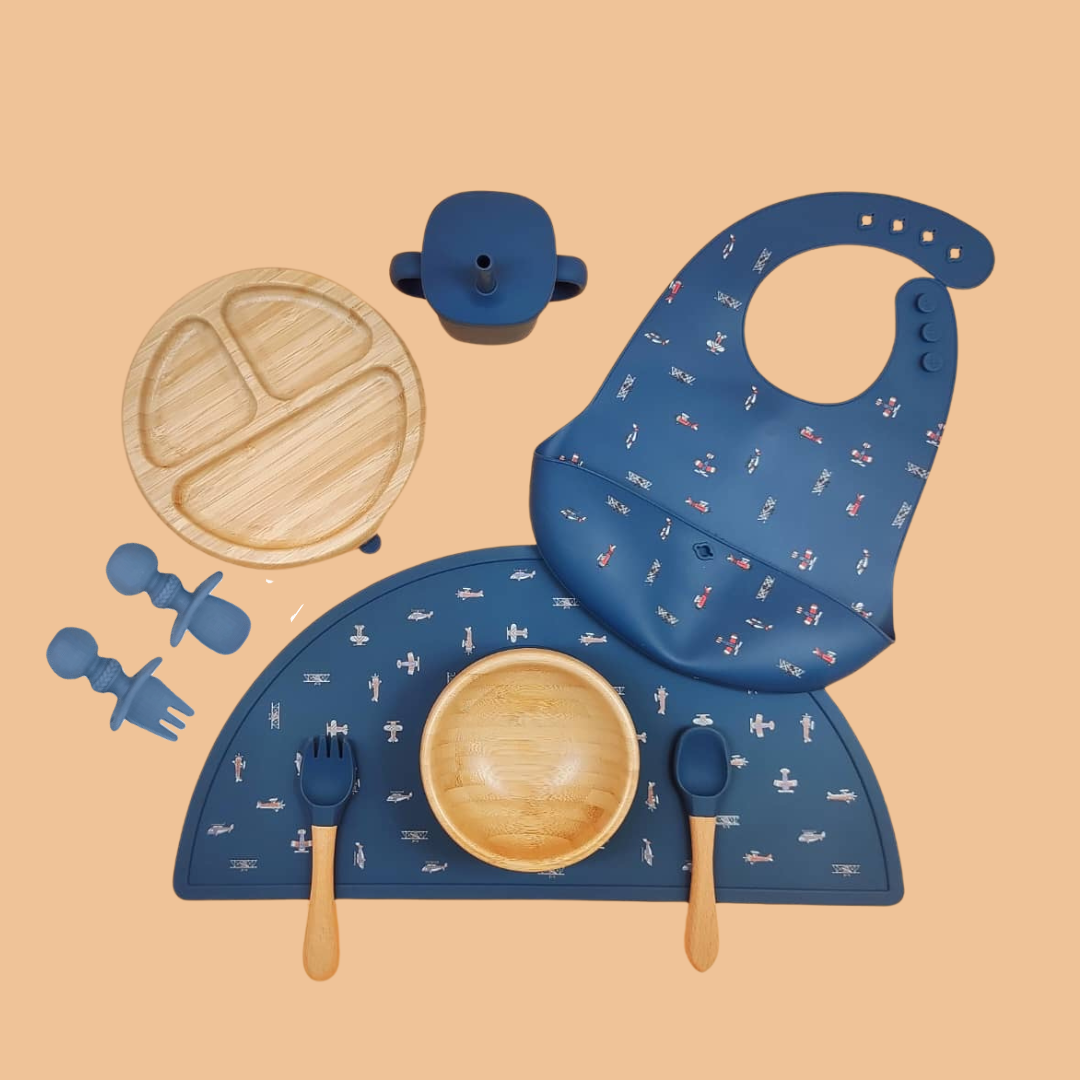 PACK DE BAMBÚ: PLATO DE BAMBÚ & ACCESORIOS
