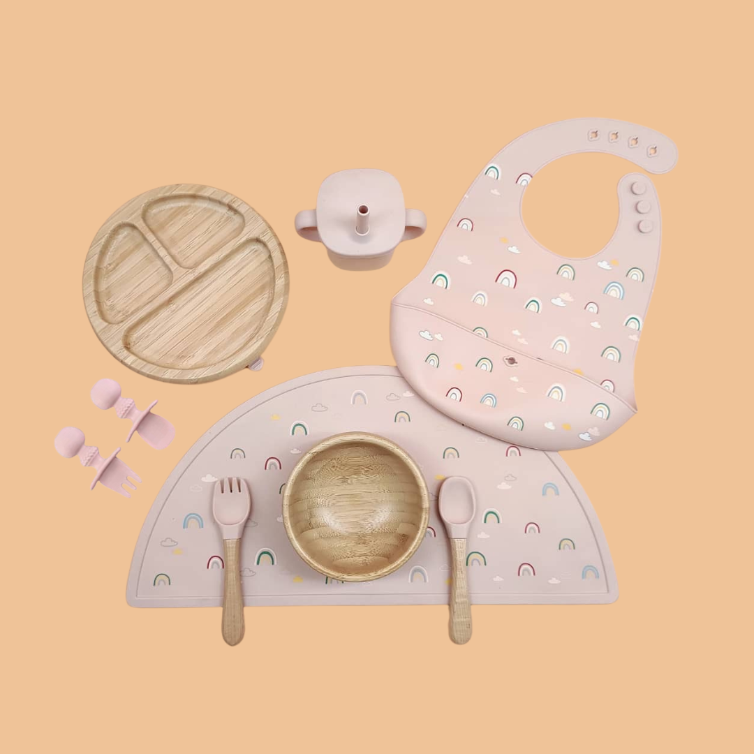 PACK DE BAMBÚ: PLATO DE BAMBÚ & ACCESORIOS