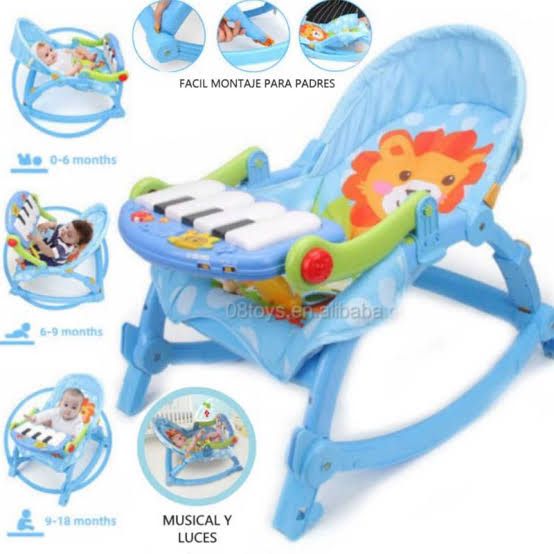 SILLA MECEDORA BEBE PIANISTA