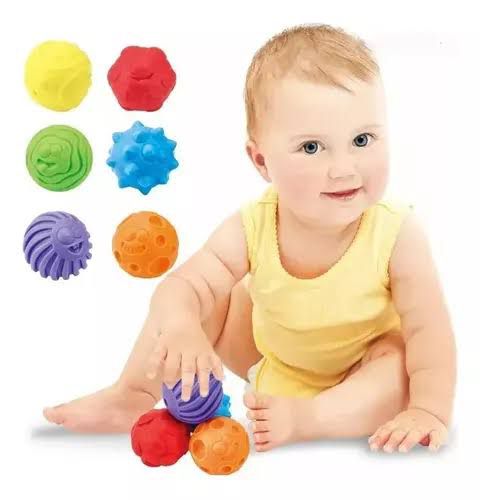 PELOTAS DE TEXTURA SENSORIALES